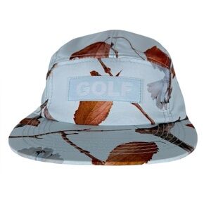 Golf Wang Tyler The Creator 5 Panel Hat Logo Blue Owl Branch Hat Adjustable EUC